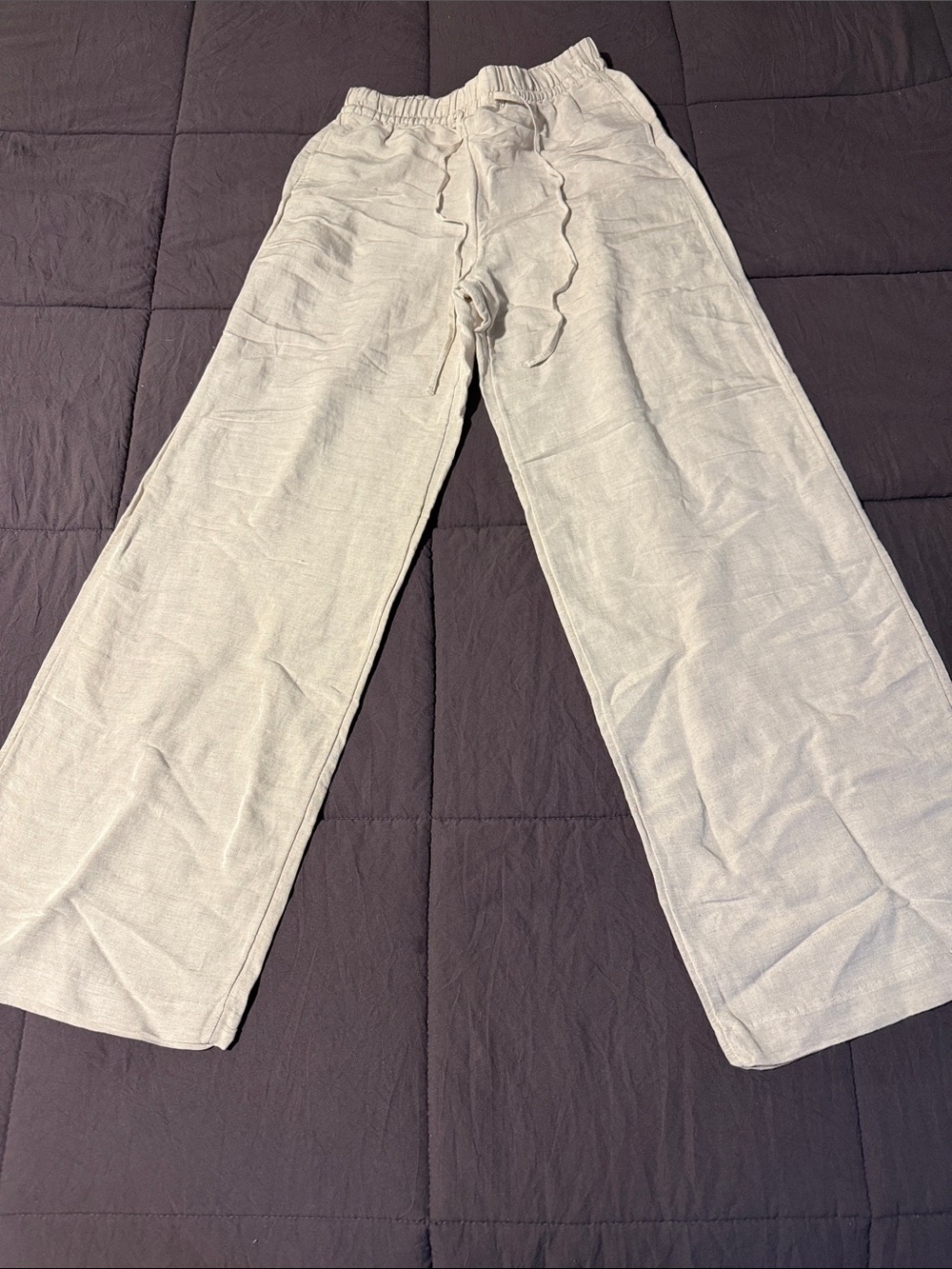 NWT Linen blend pants
